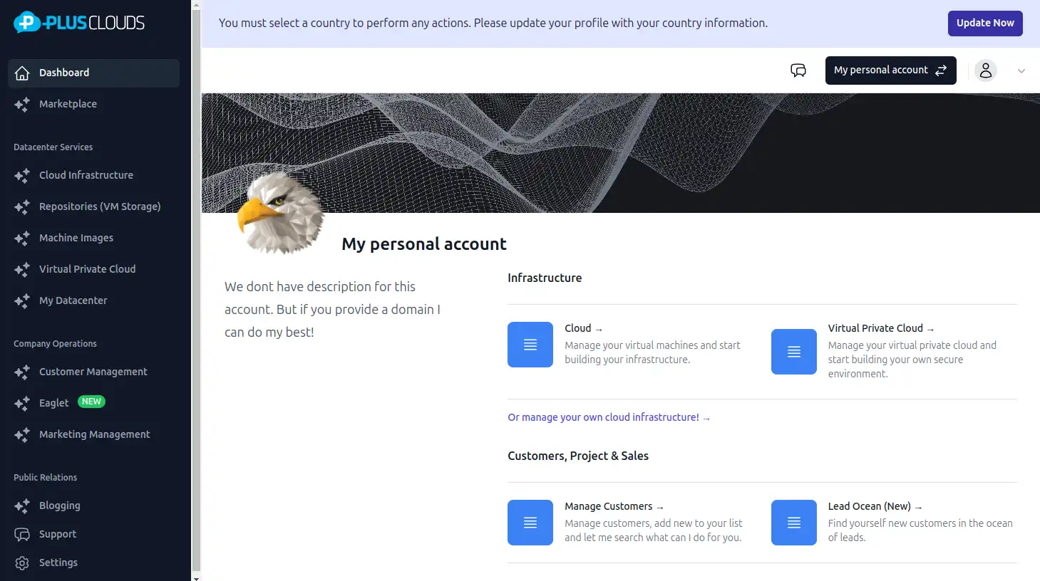 Cloud Pricing Dashboard