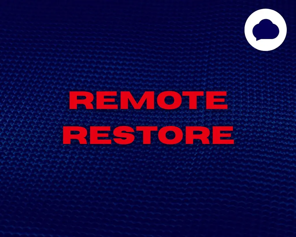 Remote Recovery: Access to Your Data from Anywhere